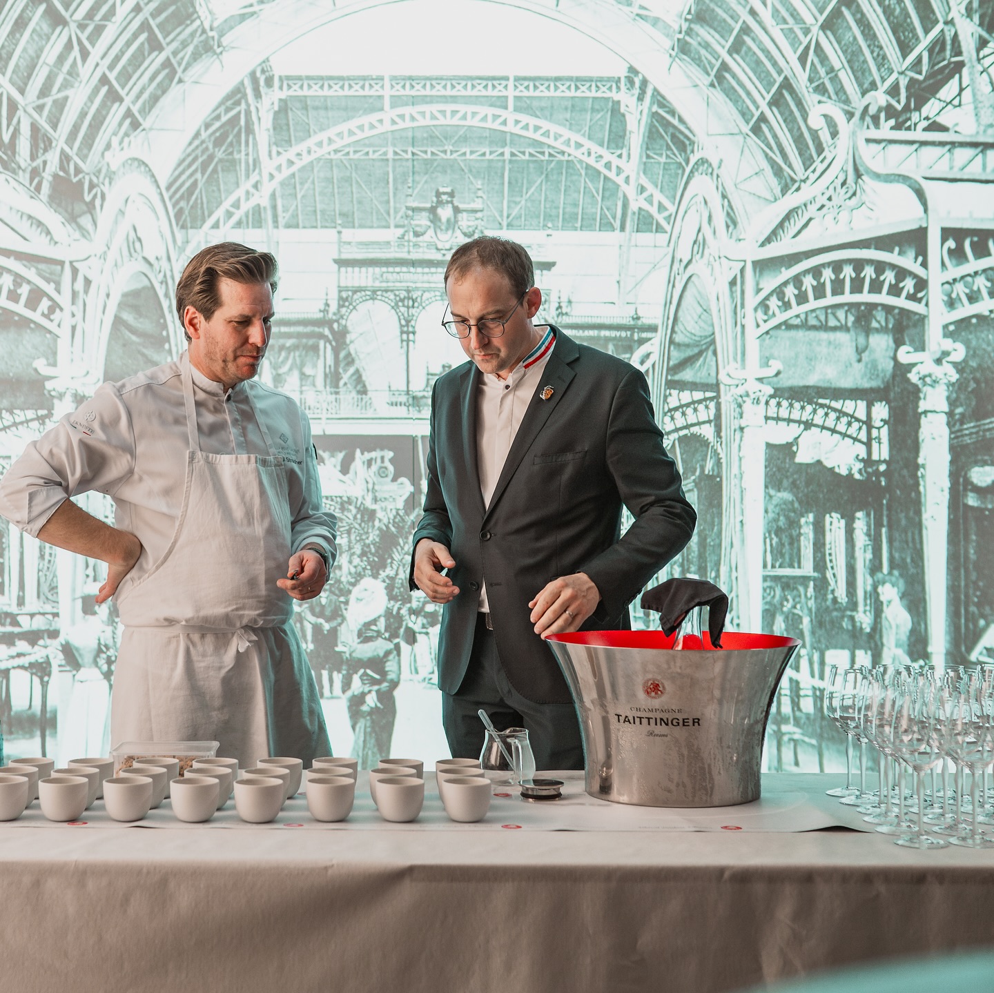 Gourmet Lalique 🍽️#dinersinsolites #museelalique #alsace #food